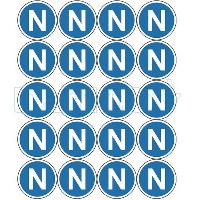 Знак N Нулевой рабочий проводник