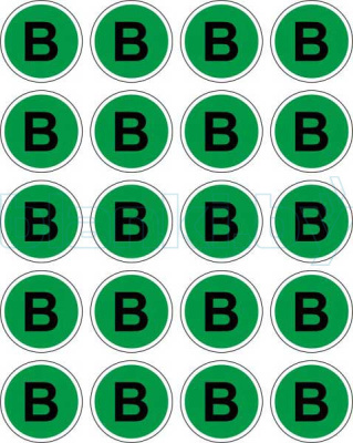 Знак обозначения выключателя B
